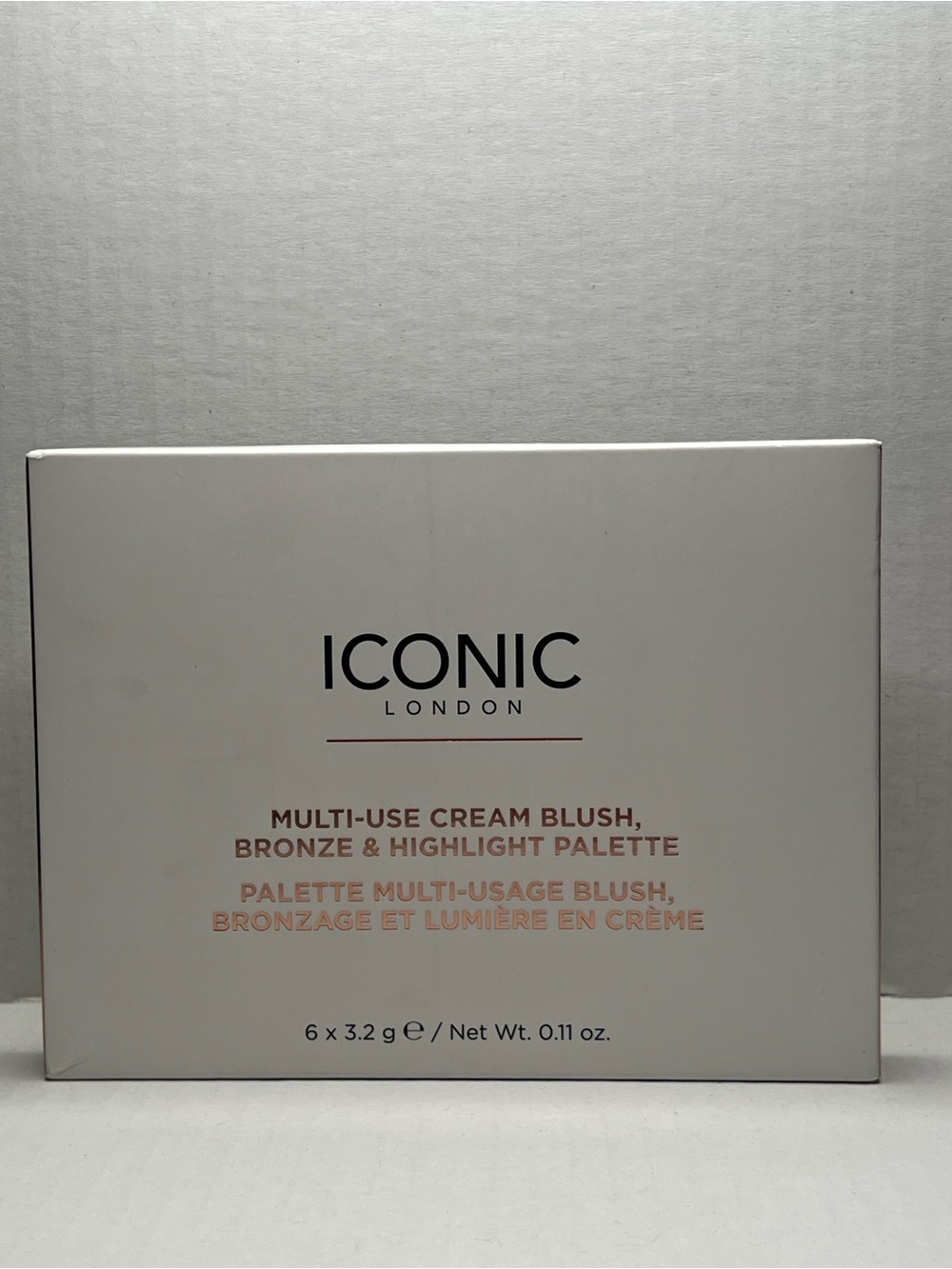 ICONIC London Multi-Use Cream Blush, Bronze & Highlight Palette